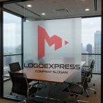 画像11: M字と再生ボタンが融合した先進的ロゴ (11)