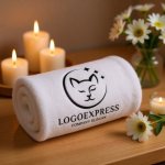 画像5: 猫と星が輝く上品なモノクロロゴ (5)