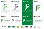 画像18: F字と葉が織りなす自然派オーガニックロゴ (18)