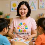 画像5: 笑顔とカラフルな子供のロゴ (5)