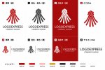 画像18: 水引と山が織りなす伝統と発展のロゴ (18)