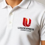 画像14: U字の幾何学的・情熱的連結ロゴ (14)