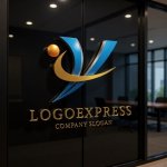 画像15: Y字と躍動する人型の先進的成長ロゴ (15)