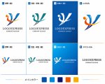 画像18: Y字と躍動する人型の先進的成長ロゴ (18)