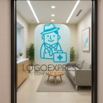 画像6: フレンドリーなドクターキャラクターロゴ (6)