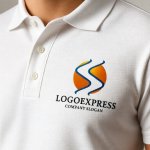 画像14: S字型の川と太陽をモチーフにしたダイナミックなロゴ (14)