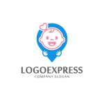 画像3: 笑顔のベビーピンロゴ (3)
