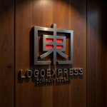 画像5: 漢字の「東」をモダンに昇華した幾何学ロゴ (5)