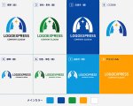 画像18: 人々の間の調和と信頼を象徴する橋のロゴ (18)