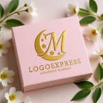 画像10: 三日月とM字、花々が織りなす優美なロゴ (10)