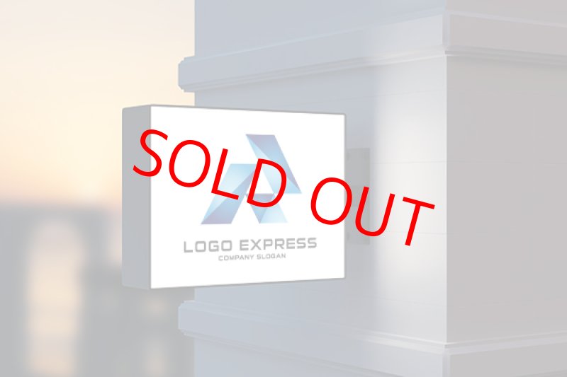 画像7: 立体的なRのロゴ　[ブルー　色変更可] (7)