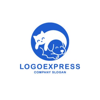 ロゴ 犬 デザイン 犬のロゴテンプレートでデザインを無料で作成