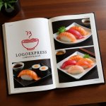 画像9: 温かい麺料理のロゴ (9)