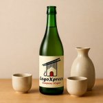 画像6: 箸と家が融合したヌードル和食ロゴ (6)