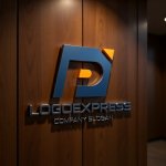 画像5: アルファベット「P」をモチーフにした先進的なロゴ (5)