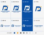 画像18: アルファベット「P」をモチーフにした先進的なロゴ (18)