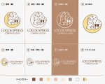 画像18: 月の上でピアノを弾くうさぎの夢かわいいロゴ (18)