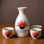 画像5: 湯気が立ち上る熱々のボウルと太陽のロゴ (5)