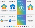 画像18: 星と樹木が輝くカラフルなファンタジーロゴ (18)