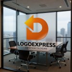 画像11: Dと矢印の進む方向を示すロゴ (11)