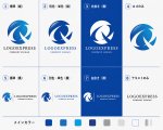 画像18: 流線形で描かれたアルファベット「Q」のモダンロゴ (18)
