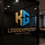 画像15: ヘキサゴンに収められた「KG」の先進的なロゴ (15)