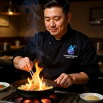 画像10: 鮮魚と滴をモチーフにした和食日本料理ロゴ (10)