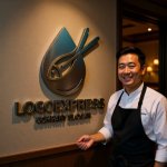 画像11: 鮮魚と滴をモチーフにした和食日本料理ロゴ (11)