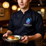 画像13: 鮮魚と滴をモチーフにした和食日本料理ロゴ (13)