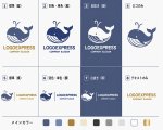 画像18: 愛らしいクジラのロゴ (18)