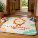 画像6: 太陽のような花がほほえむ、元気いっぱいのキャラクターロゴ (6)
