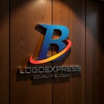 画像5: 先進的でスピード感のある「B」のロゴ (5)