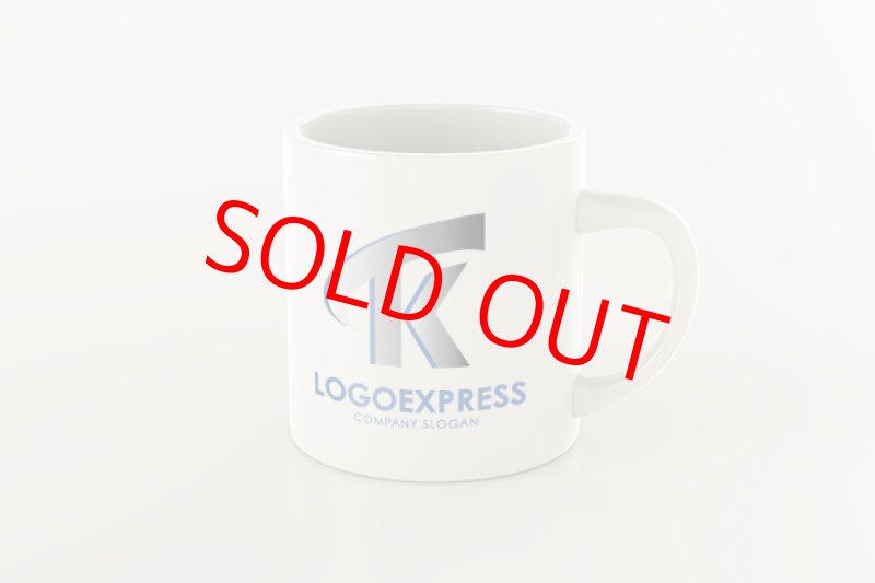 画像6: TとKをモチーフとした立体的なシルバーと青のロゴ (6)