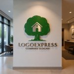 画像10: 木と家のエコロゴ (10)