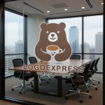 画像11: コーヒーを愛するクマのほっこりロゴ (11)