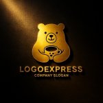 画像12: コーヒーを愛するクマのほっこりロゴ (12)