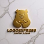 画像13: コーヒーを愛するクマのほっこりロゴ (13)