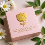 画像10: 笑顔の花が咲くキュートなキャラクターロゴ (10)