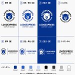 画像18: クマのキャラクターが印象的なエンブレムロゴ (18)