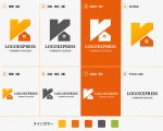 画像18: K字と家が織りなす信頼の不動産ロゴ (18)
