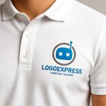 画像14: ロボットの顔をモチーフにした先進的なロゴ (14)