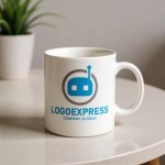 画像16: ロボットの顔をモチーフにした先進的なロゴ (16)