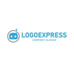 画像2: ロボットの顔をモチーフにした先進的なロゴ (2)