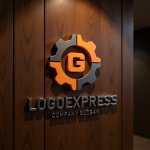 画像5: ギアと「G」を組み合わせた技術と信頼のロゴ (5)