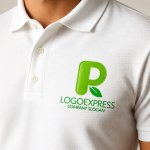 画像14: 若葉が添えられた「PR」のナチュラルロゴ (14)