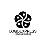 画像3: 五人の絆が花咲くカラフルなコミュニティロゴ (3)