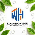 画像9: ヘキサゴンに収められた「WH」の先進的なロゴ (9)