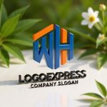 画像12: ヘキサゴンに収められた「WH」の先進的なロゴ (12)