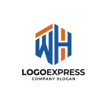 画像1: ヘキサゴンに収められた「WH」の先進的なロゴ (1)