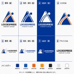 画像18: 人々と軌道が織りなすA」の先進的ロゴ (18)